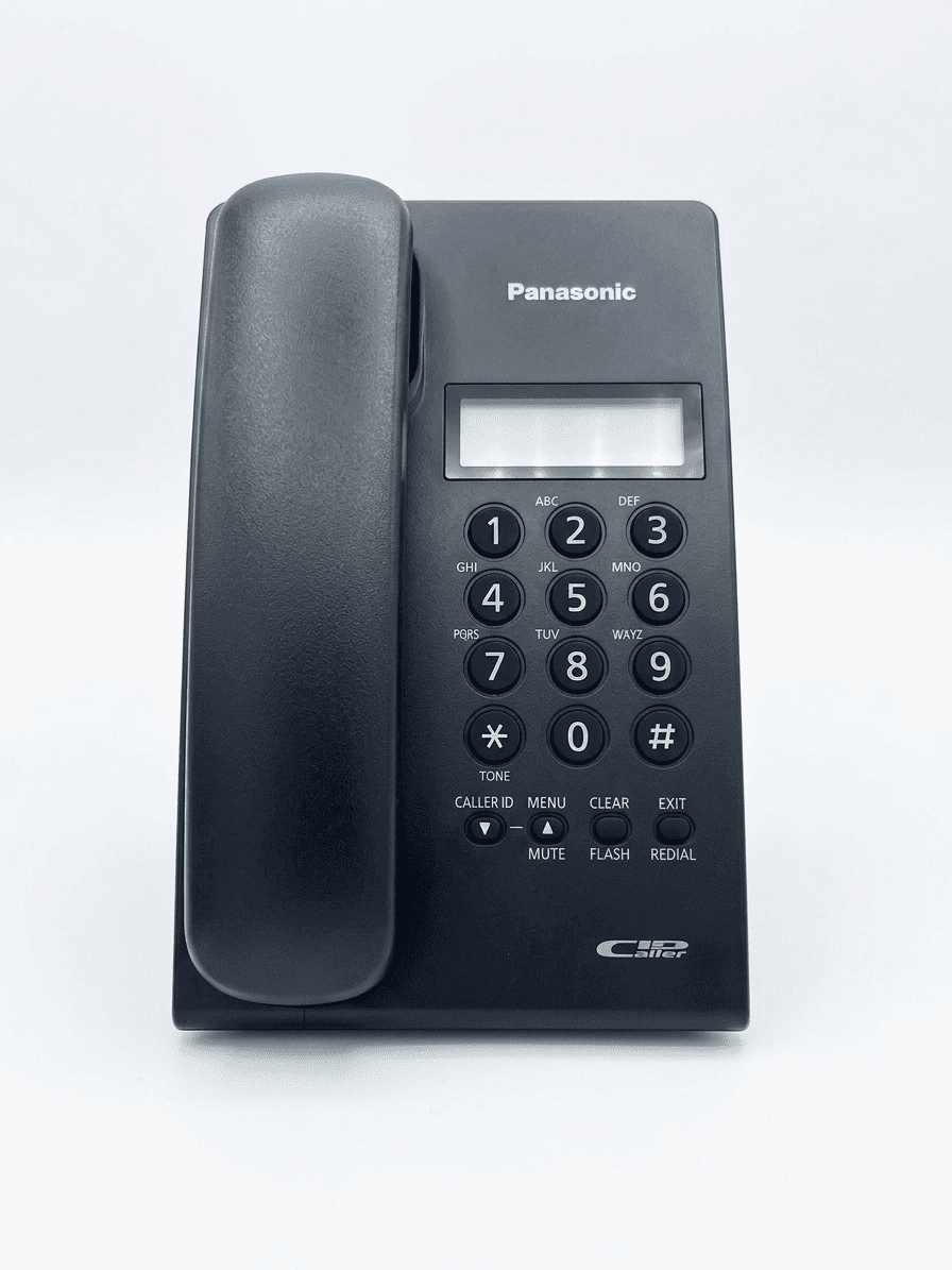 هاتف أرضي سلكي بانسونيك (Panasonic KX-TS580MX / Caller ID)