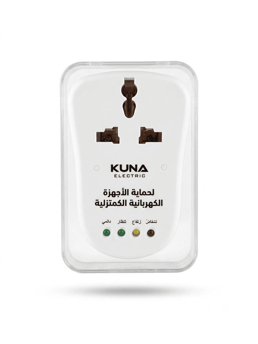 جهاز حماية الأجهزة الكهربائية المنزلية (من شركة KUNA ELECTRIC).