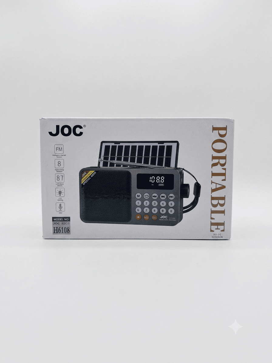راديو وجهاز صوتيات محمول جي أو سي H6108